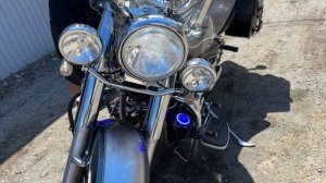 Видео запуска Yamaha XVS 1100 Drag Star, 2006