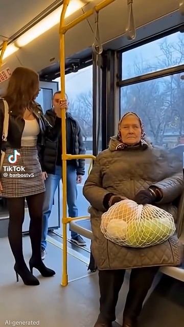 🤣Проишествие в тролейбусе🤣 смотреть онлайн