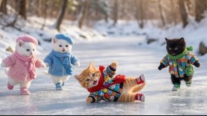 Игривые котята в снегу. Откройте для себя доброту и спасите любовь