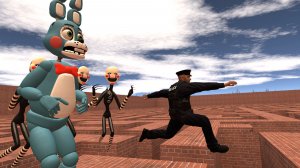 АНИМАТРОНИКИ ГОНЯЮТСЯ ЗА МНОЙ В ЛАБИРИНТЕ FNAF В ► Garry's Mod
