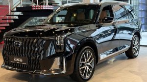 GAC GS8 FL Dragon в комплектации GT черный салон коричневый