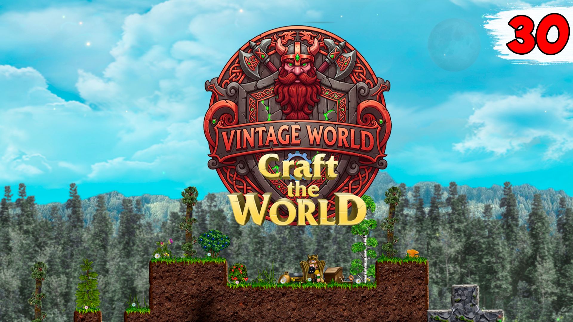БУРИЛЬНАЯ МАШИНА В ДЕЙСТВИИ ► VINTAGE WORLD + ГОСПОДИН ГОРНЫХ ДОРОГ Craft The World #30 смотреть онлайн