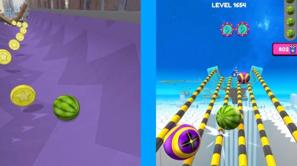 Going Balls  Super Speed run Gameplay New Update Level 1654