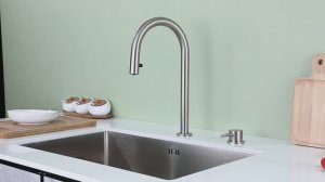 Смеситель ESTETICA в цвете Брашированная сталь-BS (Es218006-BS)