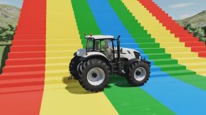 ВЕСЁЛЫЕ МУЛЬТИКИ ПРО МАШИНКИ: День из жизни забавных автомобилей