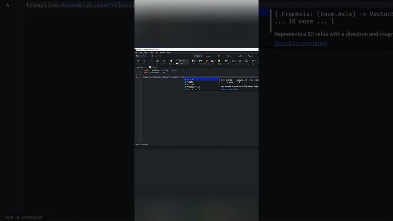 Как сделать батут в Roblox Studio  #robloxstudio #roblox