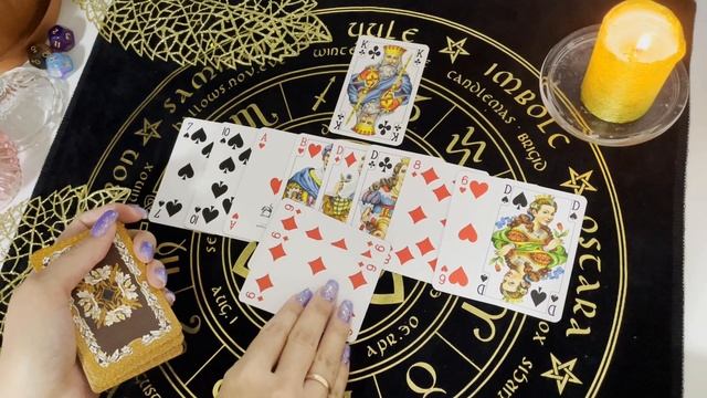 Что в жизни у крестового короля? Гадание на игральных картах смотреть онлайн