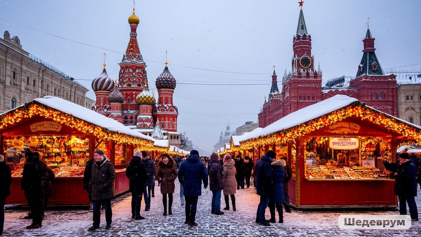 Заснеженный новогодний центр Москвы. Стрим прогулки прямые эфиры и трансляции