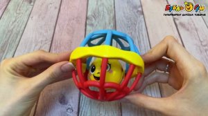 346068 Диско-мяч музыкальный Азбукварик со световыми эффектами