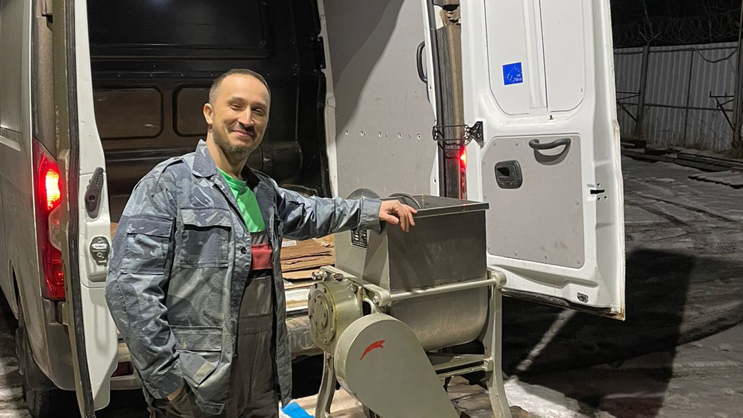 Делаем первое канди. Приобрёл промышленный тестомес.