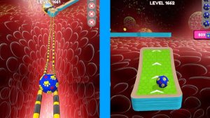 Going Balls  Super Speed run Gameplay New Update Level 1661 to 1662 Race