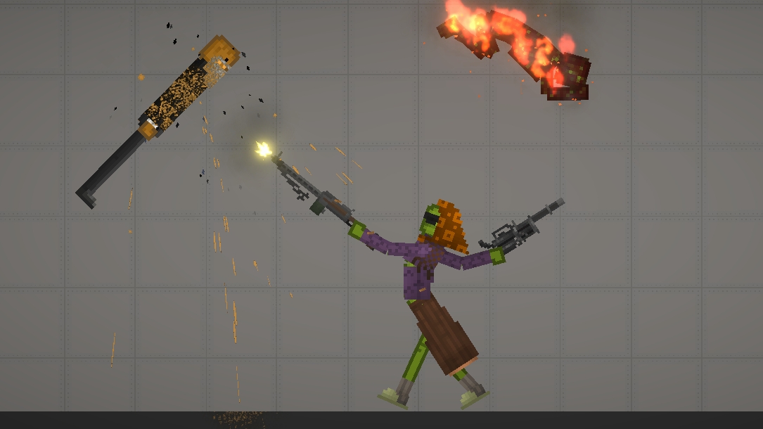 Обычная бабушка в мелон плейграунд