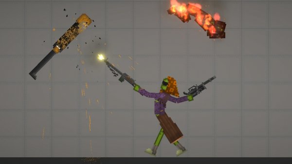 Обычная бабушка в мелон плейграунд