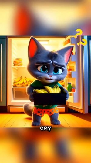 Котик украл бананы 🍌