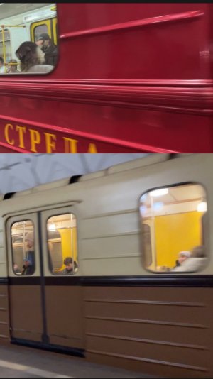 2 Легендарных поезда на Сокольнеческой линии