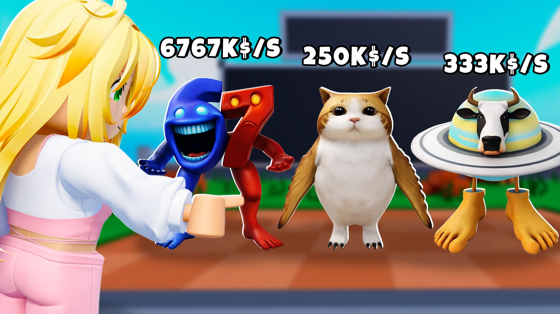 КРАФТ Самых РЕДКИХ Брейнротов в Craft a Brainrot | БлокиТоки смотреть онлайн