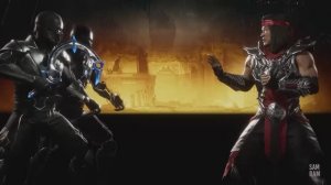 Mortal Kombat 11 - Нуб Сайбот vs Лю Кан. Бруталити