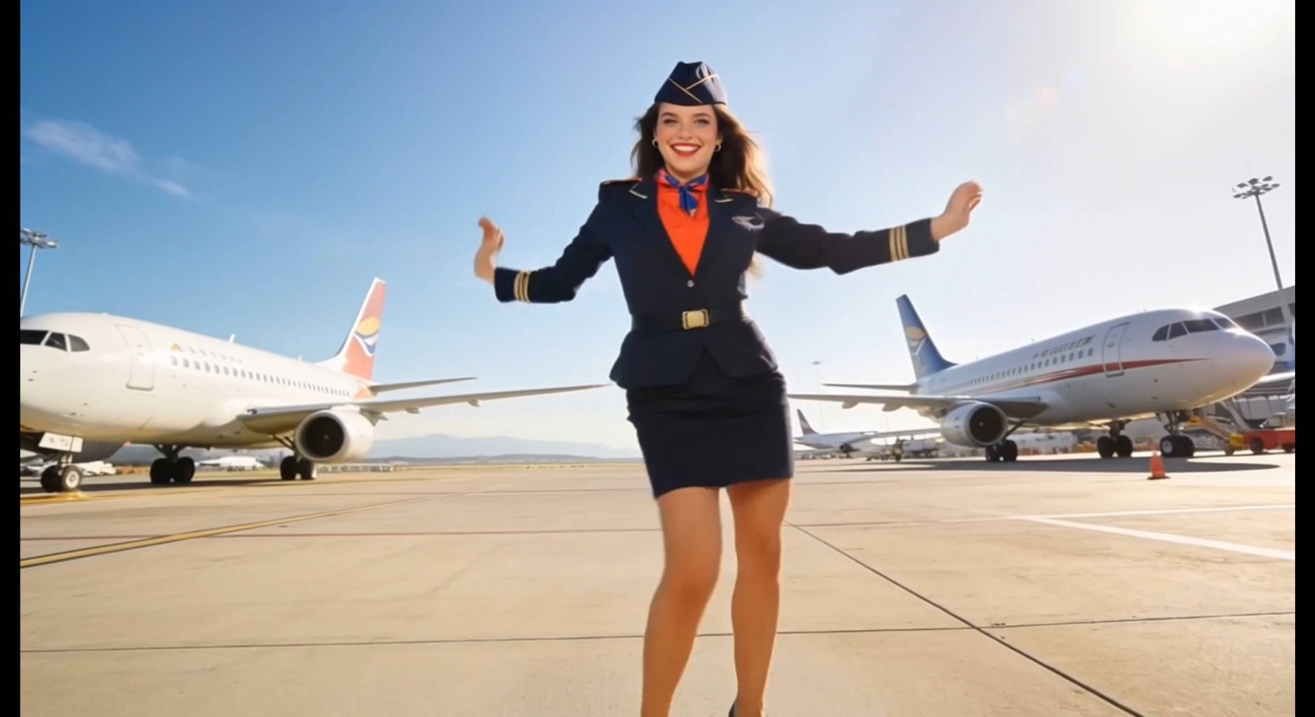 Не ловкие моменты #2- « Веселая стюардесса при исполнении» смотреть онлайн