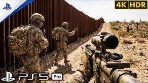 (PS5) Mexican Border Clash with the Cartel | Ultra Realistic Gameplay [4K60FPS] Call of Duty