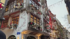 СТОЛИЦА РОЖДЕСТВА - САМАЯ КРАСИВАЯ РОЖДЕСТВЕНСКАЯ ЯРМАРКА | ПЕШЕХОДНАЯ ЭКСКУРСИЯ ПО СТРАСБУРГУ