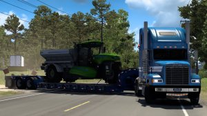 499 / ATS 1.57 / Freightliner FLD / Реальная экономика.