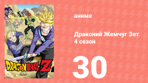 Драконий Жемчуг Зет  4 сезон 30 серия (аниме-сериал, 1989)