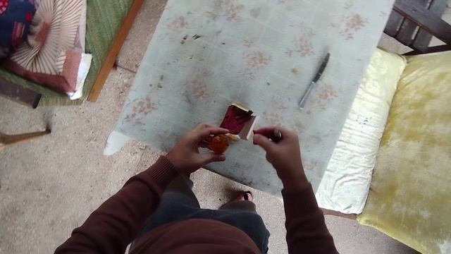 Взрываем мандарин бейбик)