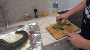 Осетр в духовке.Вкусный простой в приготовлении пальчики оближешь.