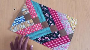 Красиво и невероятно просто!🧵 Для тех, кто только начинает шить: понятная схема и эффектный вид