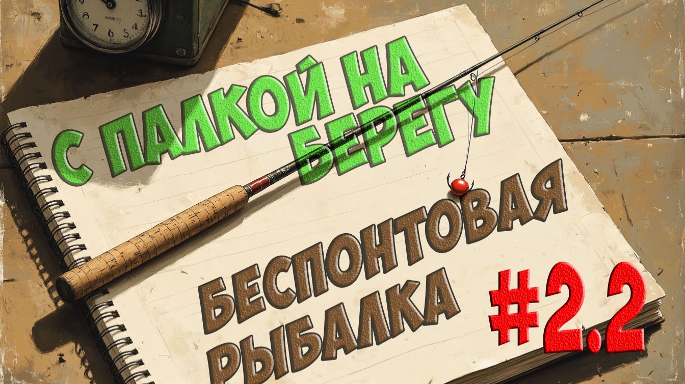 Взял палку - пошёл на рыбалку - Беспонтовая рыбалка 2 часть 2 смотреть онлайн