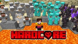 100 Дней с 100 Игроков в Адском Хардкоре в Майнкрафт!