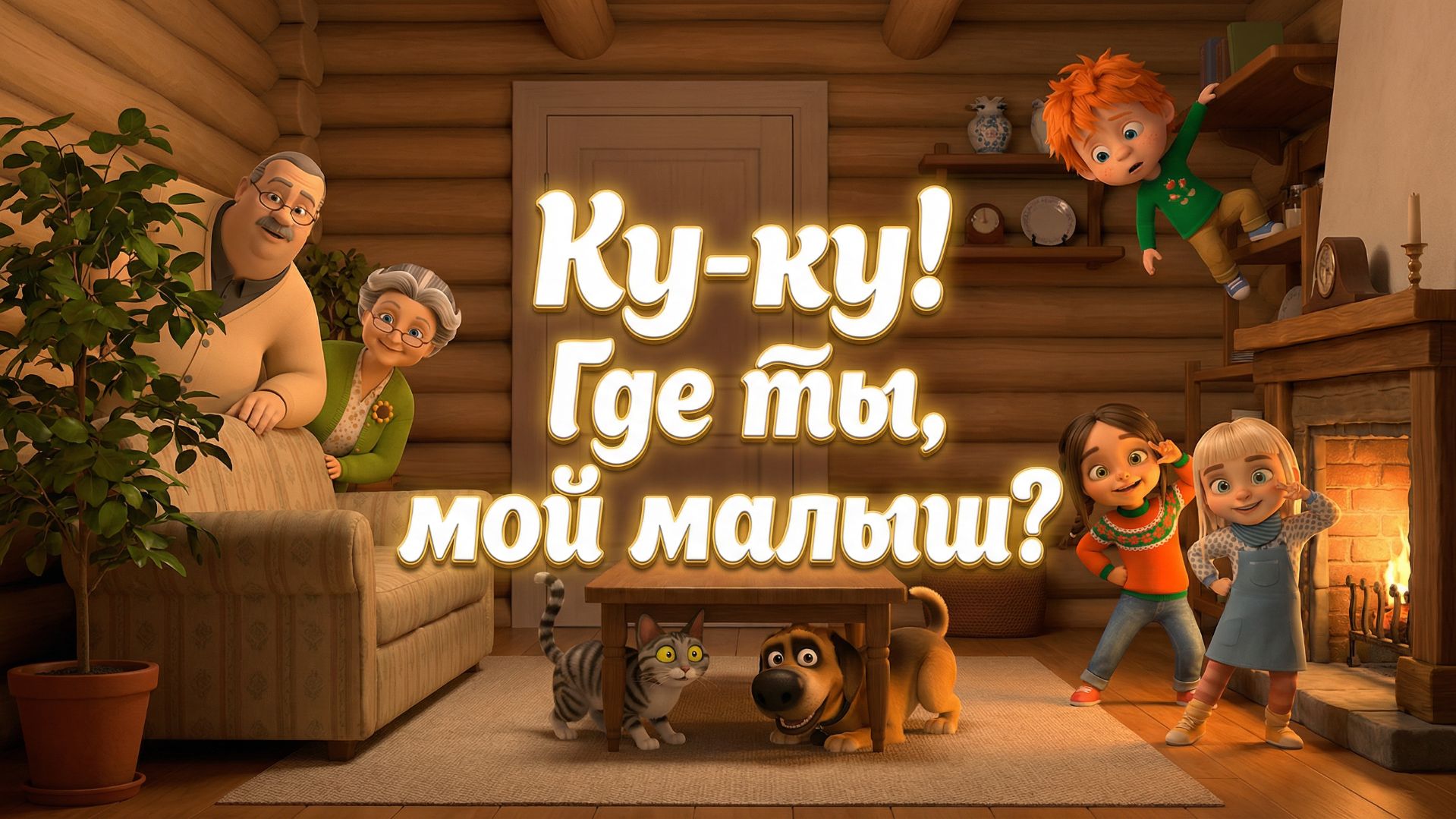 Ку-ку! Где ты, малыш? | Развивающая игра для детей 👀 Прятки для малышей | Первые игры смотреть онлайн