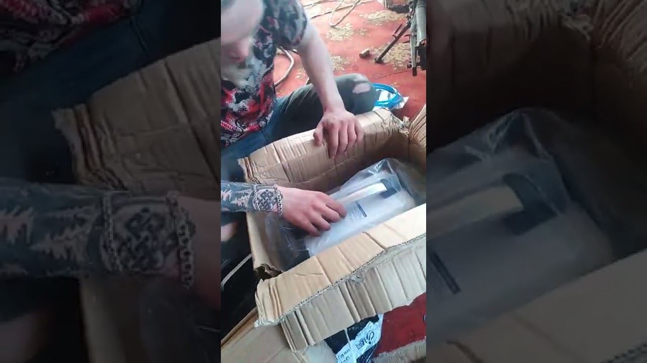 распаковка сварочного аппарата (почтой России)