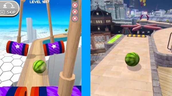 Going Balls  Super Speed run Gameplay New Update Level 1657