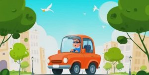 Красные машинки мультик