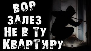 СТРАШНЫЕ ИСТОРИИ НА НОЧЬ - ВОР ЗАЛЕЗ НЕ В ТУ КВАРТИРУ - СТРАШИЛКИ НА НОЧЬ