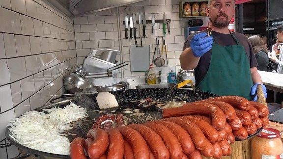 уличная еда Лондона