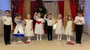 "Кто же делает снежинки?", Т. Бокач. ИСП. Вокальный коллектив Колокольчики МОУ "Лицей 5"ДОг. .mp4