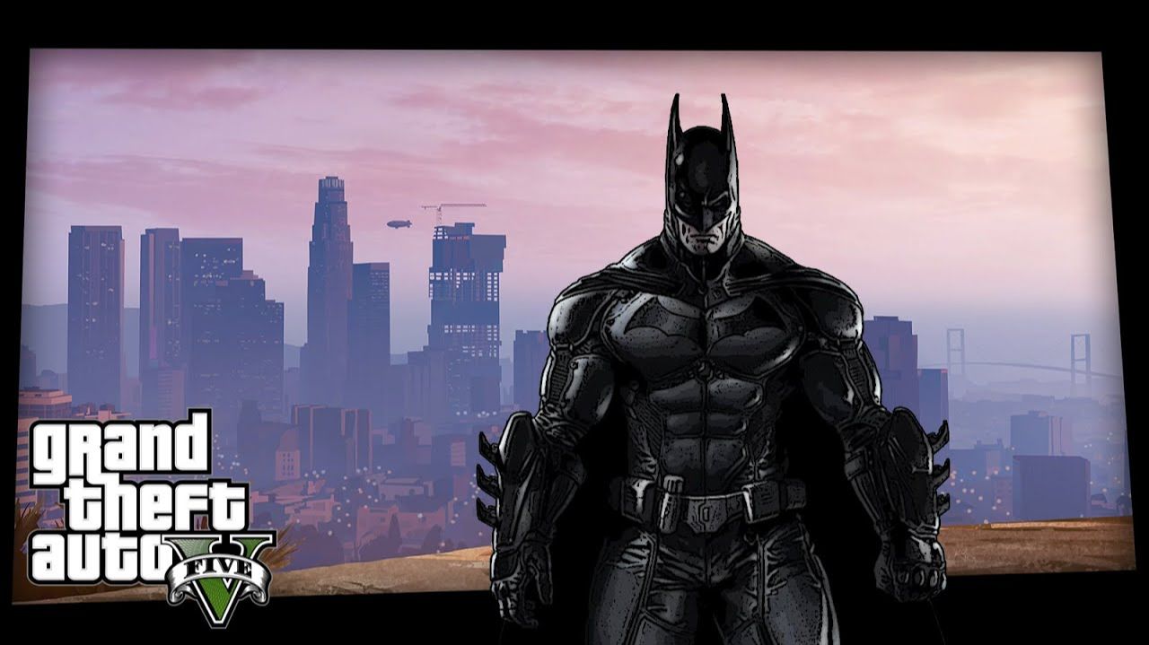 Grand Theft Auto 5 ➤ Скрип бэтмена и его транспорт ➤ Grand Theft Auto 5 Online➤На ПК в 2 к на ультра смотреть онлайн