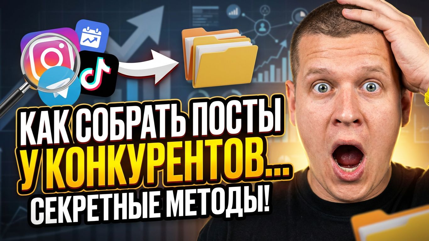 КАК СОБРАТЬ ПОСТЫ конкурентов во ВКонтакте?!