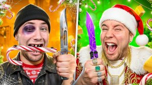 поднялся с нуля до ножа