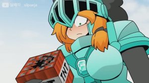 Стив и Алекс отражают рейд в майнкрафт!| Майнкрафт анимация