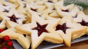 Лёгкий НОВОГОДНИЙ ДЕСЕРТ – печенье «Звёзды». Секреты идеального песочного теста