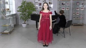 Масленкина Аделина. Р.н.п. в обр. В. Гартевельда "Ванечка, приходи"