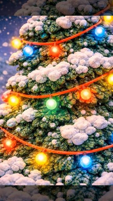 Ёлка мигает огоньками 🎄✨ | Новогодний Shorts для детей