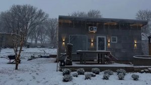 #37 ЖИЗНЬ В ДЕРЕВНЕ_ПРОВОДИМ ЭЛЕКТРИЧЕСТВО_ПОДКЛЮЧАЕМ ФОНАРИ НА ДОМ_ГОТОВЛЮ ЛЕНИВЫЕ ГОЛУБЦЫ