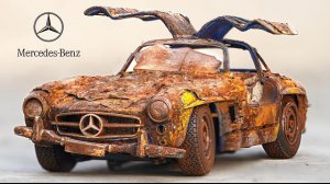 Mercedes Benz 300 SL РЕСТАВРАЦИЯ МОДЕЛЬКИ АВТО