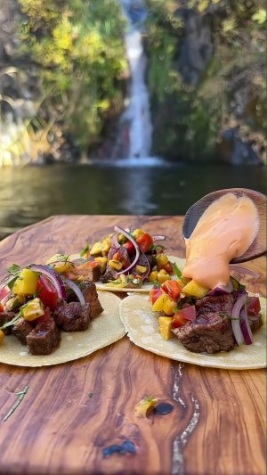 Тако с говядиной