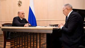 Встреча Михаила Мишустина с Сергеем Данквертом