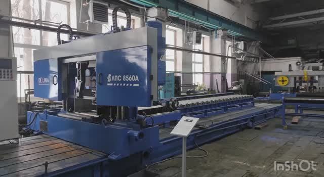 Ленточно-пильный станок модели ЛПС 8560 смотреть онлайн